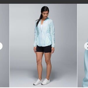 Lululemon Fast & Free Jacket- Aquamarine